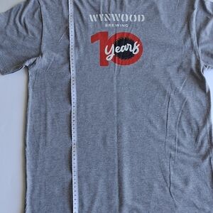 Next Level Apparel Light Gray Crewneck Tee